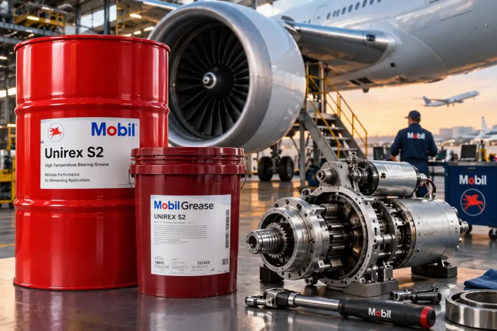 ویژگی Mobil Unirex S2