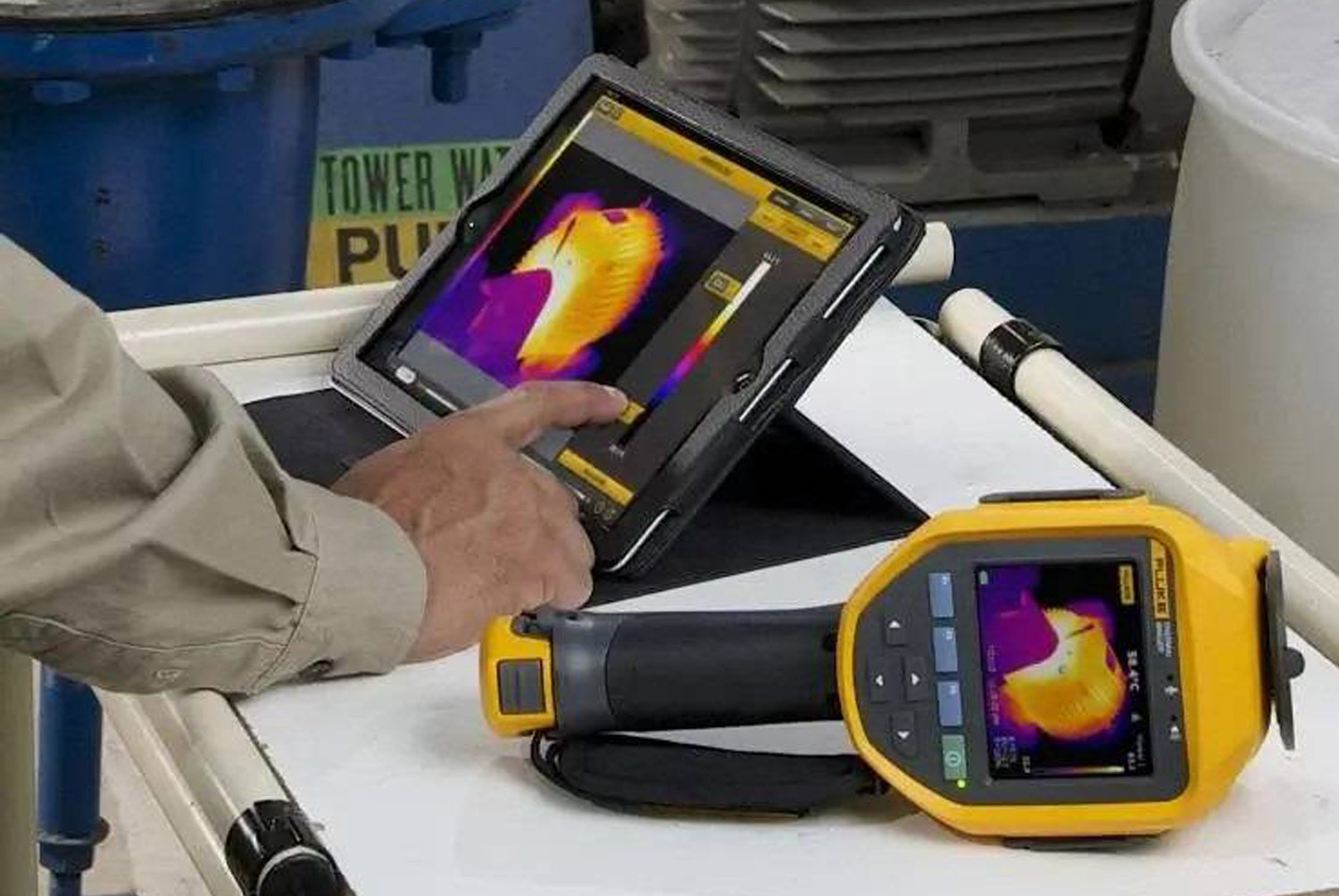 دوربین حرارتی مدل SG-TC550