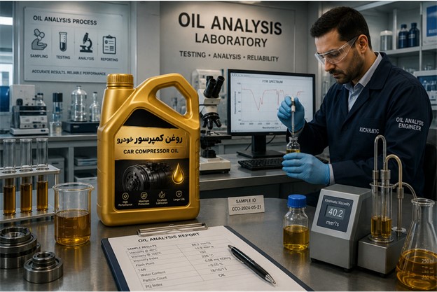 زمان تعویض روغن کمپرسور
