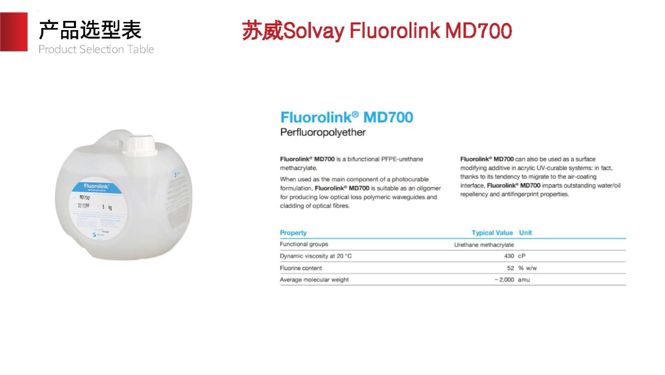Solvay Fluorolink MD700