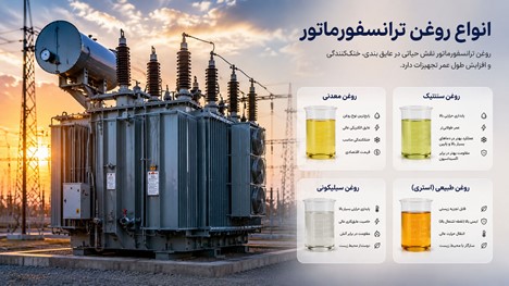 انواع روغن ترانسفورماتور